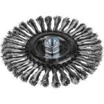 Picture of WH.BRUSH THR.H. RBG 17813 INOX 035 M14 
Wheel Bruch Knotted INOX M14 178 x 13