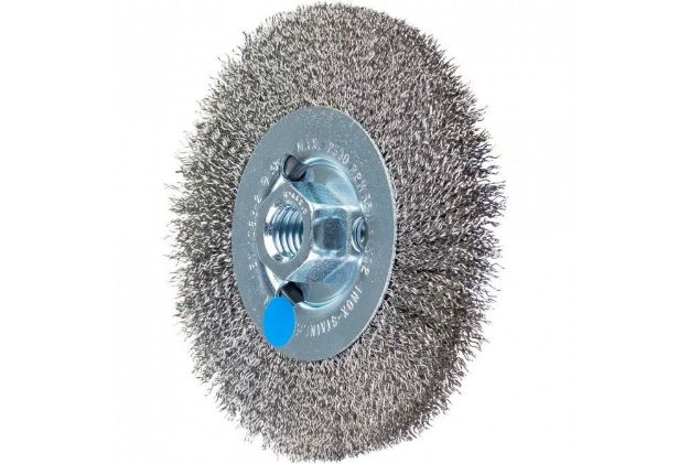 Picture of Pferd Crimped Wheel Brush RBU 11512 M14 INOX SG
M14 Wheel Brush - Crimped Inox