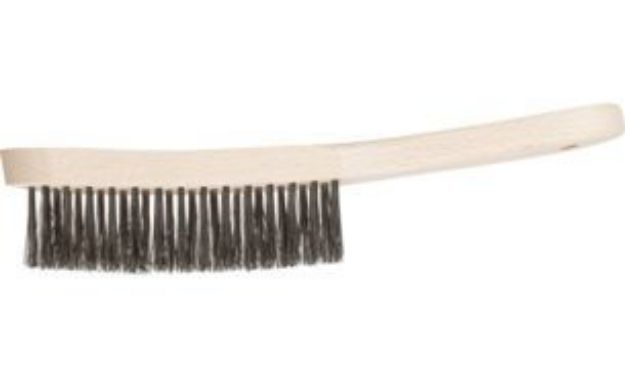 Picture of SCRATCH BRUSH HBK 30 INOX 035 4007220572498 572498 Brush Spid Hand Scratch INOX 3.row Wooden Han