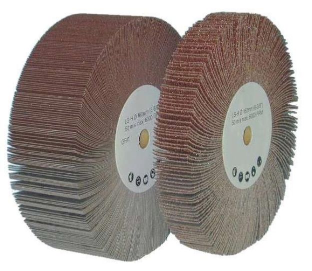 Picture of Wooden Centre Flapwheel 165 x 25 x 13 P040    