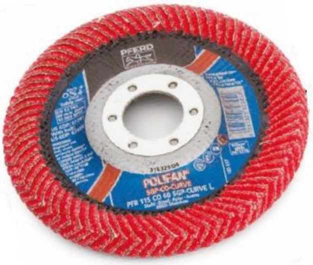 Picture of Pferd Flap Disc PFR115 M CO 60 SGP CURVE STEELOX 14mm