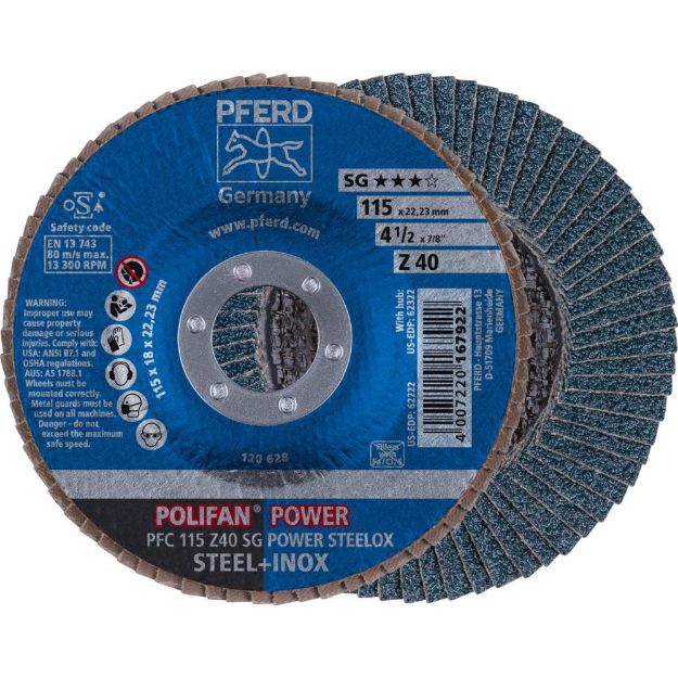 Picture of Pferd Flap Disc PFC 115 Z60 SG POWER STEELOX