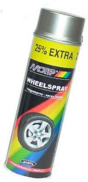 Picture of Aerosol 5 Wheel Silver 500ml    