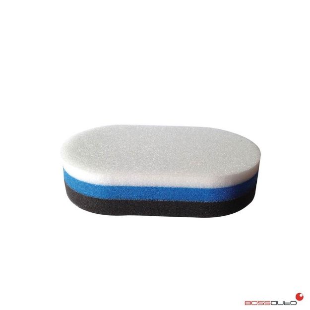 Picture of Polish Tri-Foam Oval Applicator Pad 40800   