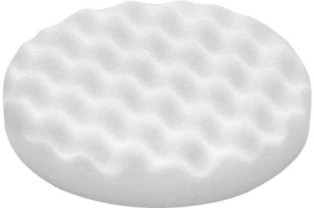 Picture of White Waffle Polishing Foam 150x25