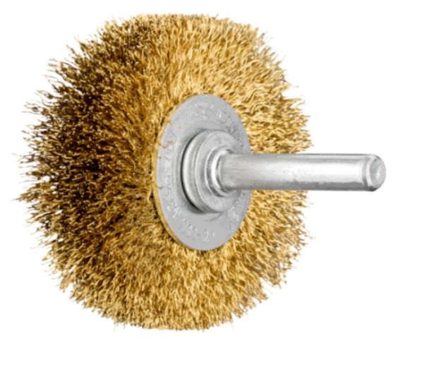 Picture of Pferd Mounted Wheel Brush RBU 4009 BRASS  02