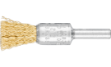 Picture of MOUNTED PENCIL BRUSH PBU  1212 BRASS 03 4007220562611 562611 Brush End Crimped MES Spindle 13 x 12