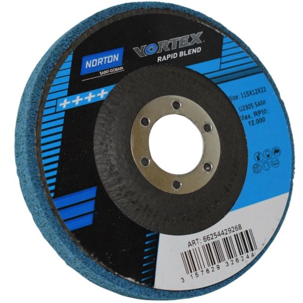 Picture of Vortex Rapid Cut 115x22 5AM Blue 13mm Thick