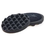 Picture of Black Waffle Polishing Pad Velcro 150x25 G2431   