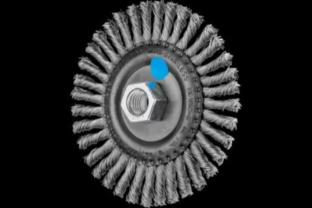 Picture of BRUSH RBG 11506/M14 Pipe INOX SG 4007220751305 751305 Brush Wheel Knotted INOX M14 115 x 6
