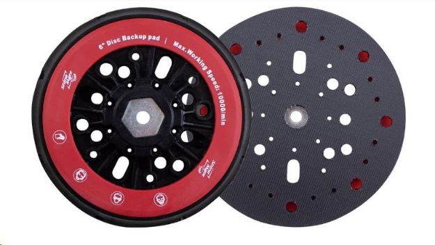 Picture of Shinemate 150mm Multihole Backing Pad for ES516